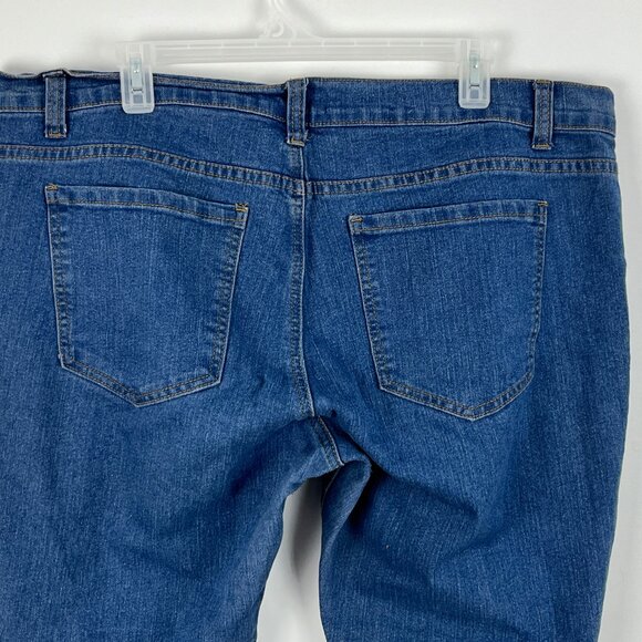 Forever 21 Ankle Skinny Jeans Size 18 Blue Waist 41in Inseam 28in Rise 10in - Picture 7 of 9